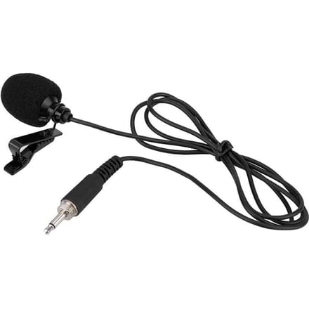 Mini draagbare clip-on revers lavalier handsfree 3,5 mm externe schroefvergrendeling jack microfoon microfoon voor computer pc laptop