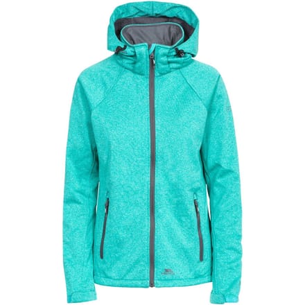 Trespass - Dames Angela Softshell Jas (Turquoise)