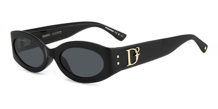 Dsquared2 D2 0150/G/S BLACK/GREY 54/21/140 Damenbrillen Zonnebrillen