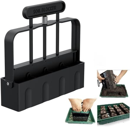 Handmatige grondmaker, grondvanger, tuingereedschap, zaaigereedschap, tuingereedschap
