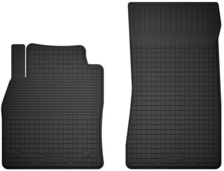 Wielganizator BasicProtect Serie - Voorste Rubber Automatten - BMW X7 G07 - Antislip - Compatibel 2019-2022