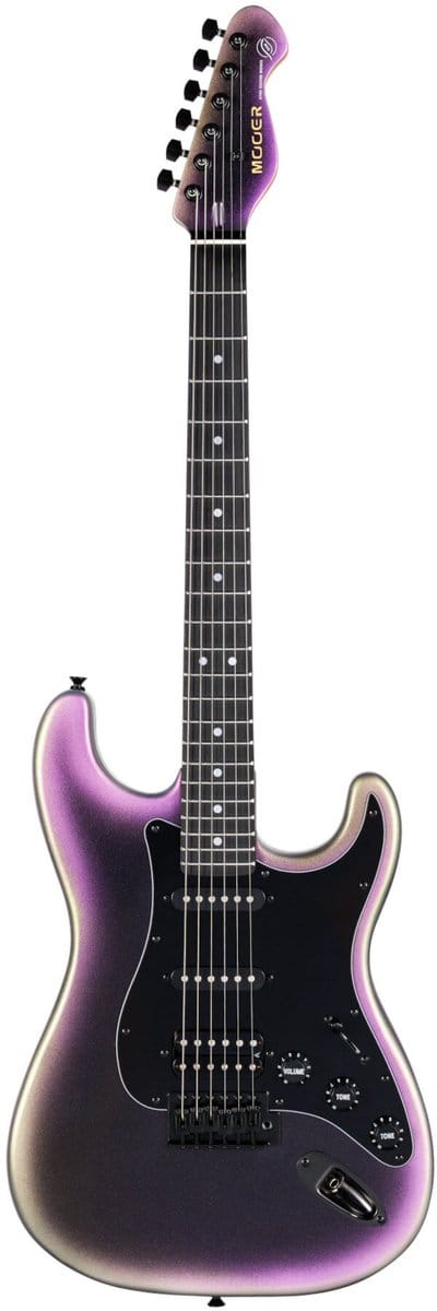 Mooer MSC18 Pro Guitar Dark Aurora elektrische gitaar met gigbag