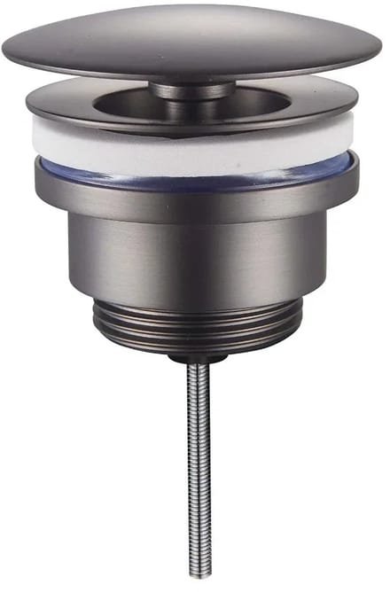 DutchLine Afvoerplug - Luxe Vaste Waste 5/4 – Gunmetal