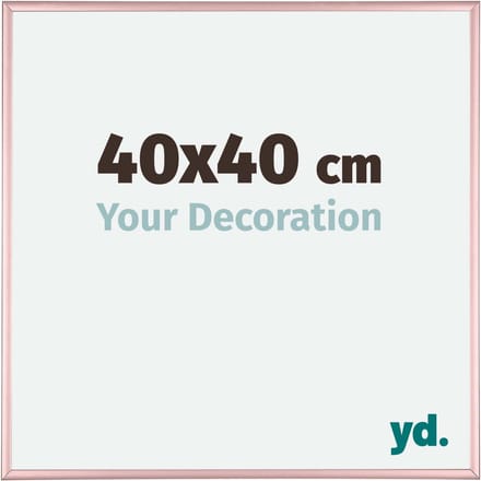 Your Decoration - Fotolijst 40x40 cm - Aluminium - Koper - Kent