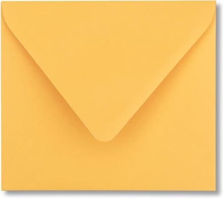 Envelop 12,5 x 14 Goudgeel, 60 stuks