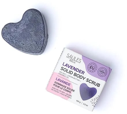 Natuurlijke scrubzeep lavendel - set van 3 stuks - 100 g - 100g