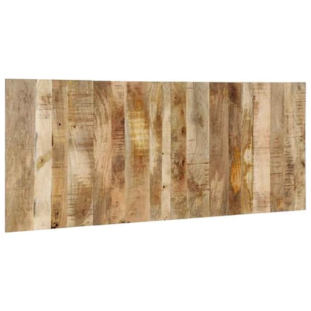 vidaXL - Hoofdbord - 200 - cm - massief - ruw - mangohout