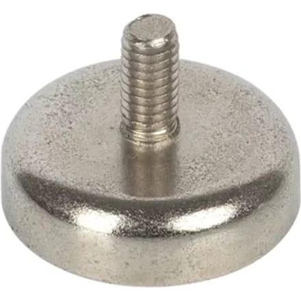 Fix-o-moll Bevestigingsmagneet - Met Draadstift - Neodymium - Diameter 20mm