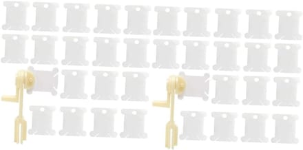Garenopwinder Set - Draad Organizer - Handig Knutselen - Afneembare As - 200 Opwindplanken - Assorti