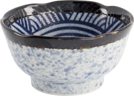 Tokyo Design Studio – Aisai Seigaiha – Rijstkom – 11.4x6cm 300 ml