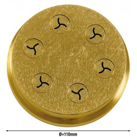 GGM Gastro Nudelformscheibe - Fusilli 8,4 mm 3p passend für NMSM20 - Ø 110mm