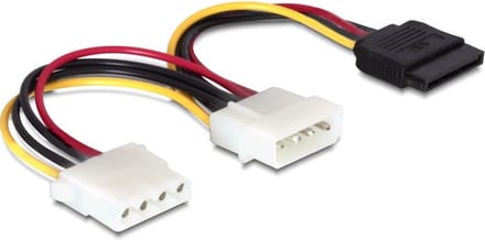 DeLOCK SATA Power to 4 PIN Internal Power - 10 cm