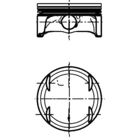 Zuiger KOLBENSCHMIDT 40 348 600