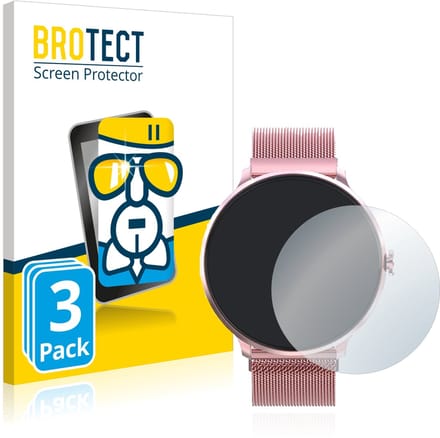 Screenprotector 3 Stuks voor Bebinca Smartwatch Beschermglas transparant