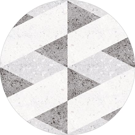 Vinyl | Vloerkleed vinyl rond | 7 | 160 cm Rond