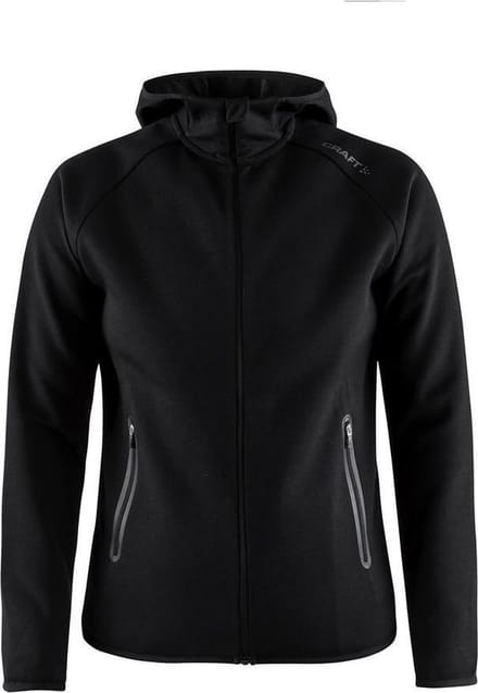 Craft Emotion Full Zip Hood Dames Zwart maat XS