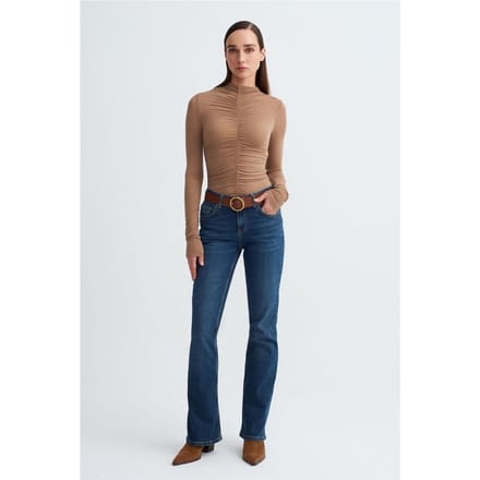 Lage Taille Rechte Jeans