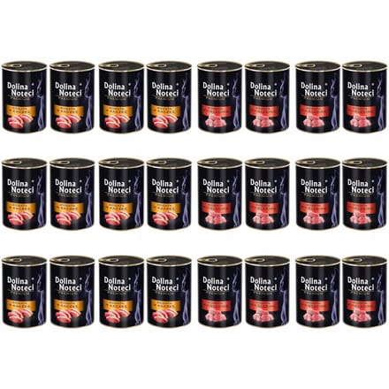 Dolina Noteci Premium - Natvoer - Kalfsvlees en Eend - Graanvrij - 24x400g