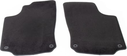 Automatten voor Opel Corsa C (2000-2006) - 2-delig - Velours - Voorzijde