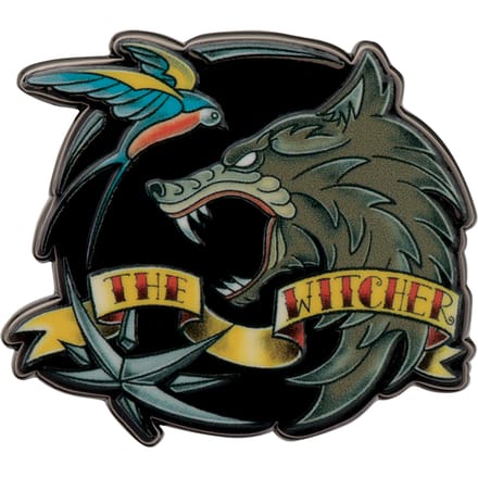 The Witcher Pin Badge Witcher Symbol Limited Edition