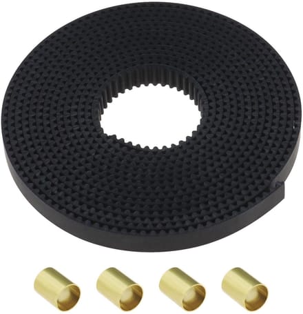 Dailygoods- Distributieriem 2 meter - 2Gt - 6 mm breedte - 2 mm pitch