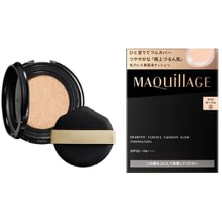 Shiseido - Maquillage Dramatic Essence Cushion Glow SPF 50+ PA++++ 0 Light Ochre - 13g Refill