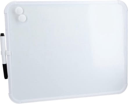 Benson Whiteboard Set - Whiteboard - Met Magneten - Marker - 36x28CM