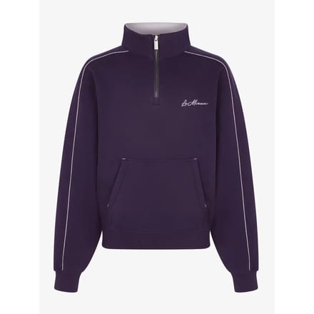 Kinderen ruitenrijk sweatshirt met ritskraag LeMieux Kate