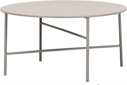 Lisomme Mila metalen tuin salontafel grijs - Ø 70 cm