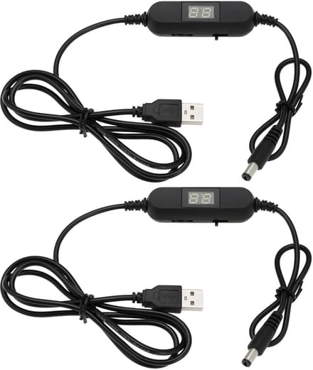 Dailygoody - Usb Instelbare Spanningskabel - Voedingskabel Converter