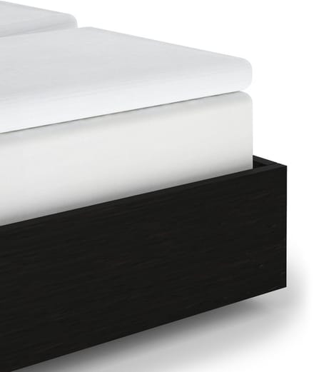 Heckettlane Splittopper Hoeslaken Elementi - 160x200 cm - 100% Katoen-Satijn - Wit