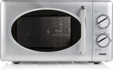 DOMO DO3025 Microgolfoven/magnetron solo - 25 L - 900 W - Retro - Grijs