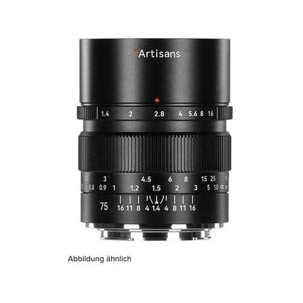 7Artisans 75mm f/1.4 full-frame lens  Sony E