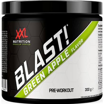 XXL Nutrition Blast! Pre-Workout Green Apple 30 Doseringen