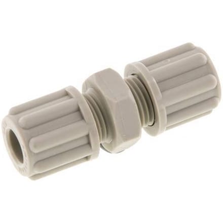 6x4mm Pp Rechte Knelfitting 10bar [2 Stuks]