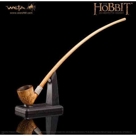 Weta Workshop The Hobbit An Unexpected Journey Replica 1/1 Scale The Pipe of Bilbo Baggins 35cm