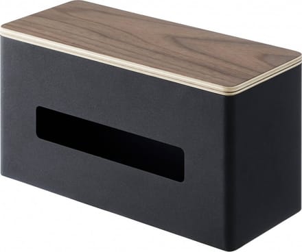 Yamazaki Tissuebox Dubbelzijdig - Rin - Bruin