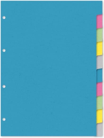 Kangaro tabbladen - A4 - gerecycled karton - 220 grams - 4-gaats - 10-delig - RY410