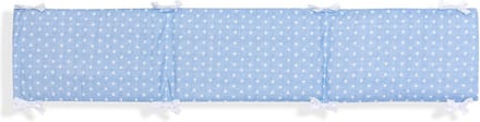 Interbaby Boxkleed Ster Junior 40 X 185 Cm Katoen Blauw