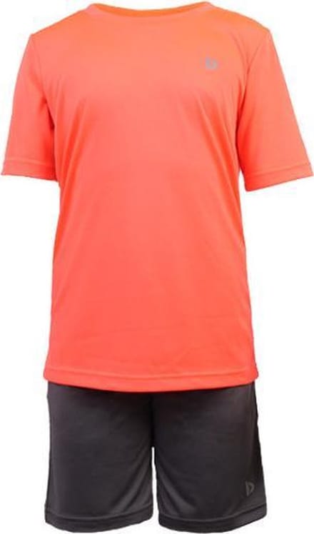 Donnay - Sportset (Champ) - gymset - Junior - Coral/Dark grey (1396) - maat 152