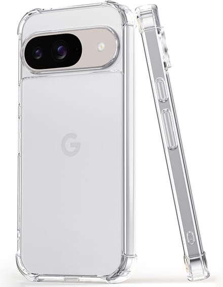 Hoesje geschikt voor Google Pixel 9 - Techsuit Shockproof Silicone Back Cover - Transparant