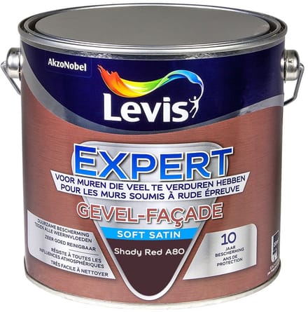 Levis - Expert Gevel Mix - Shady Red A80 - Mengverf - 2,5 L