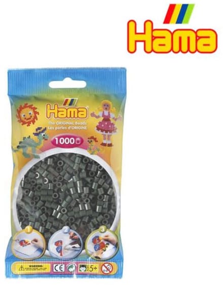 Hama Strijkkralen 1000 Stuks Donkergroen