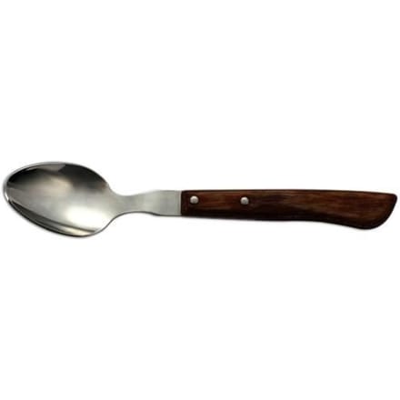 Cuillère à déjeuner Arcos de la Table 371400 monobloc d'une pièce d'acier inoxydable de 18/10 et feuille de 15 cm en boîte.