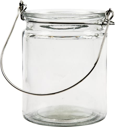 Lantaarn, H: 10 cm, d 7,6 cm, 2 stuk/ 1 doos
