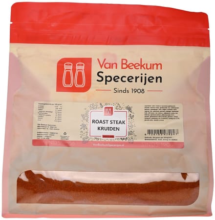 Van Beekum Specerijen - Roast Steak Kruiden - 1 KG (hersluitbare stazak)