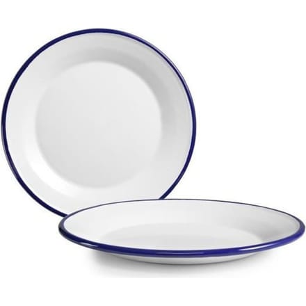 IBILI 901126 Plat Bord Wit/Blauw Papier 26 x 26 x 4 cm