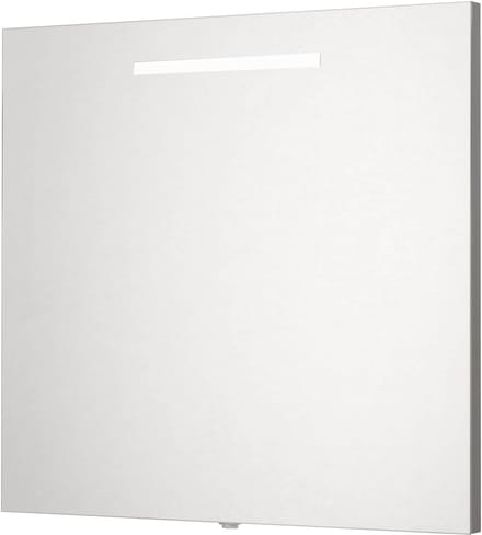 Saqu Ada spiegel met LED verlichting 60x3x60cm aluminium