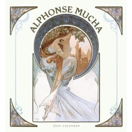 Alphonse Mucha 2025 Wall Calendar - Mucha, Alphonse