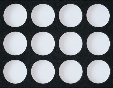 Superstar Inlay voor Schmink Case voor 12 stuks van 45 gram potjes